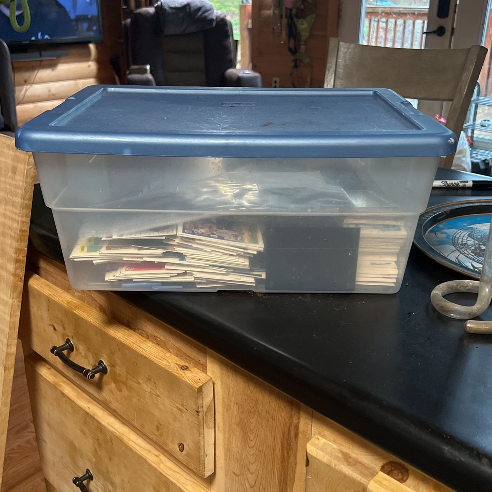 Box Of Baseball Cards
