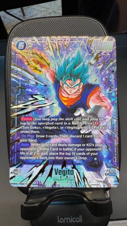 Dragonball Z card game vegito SCR+ Alt art