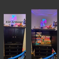 Moving Sale Furniture Desk Armoire Bookcase Wall Unit