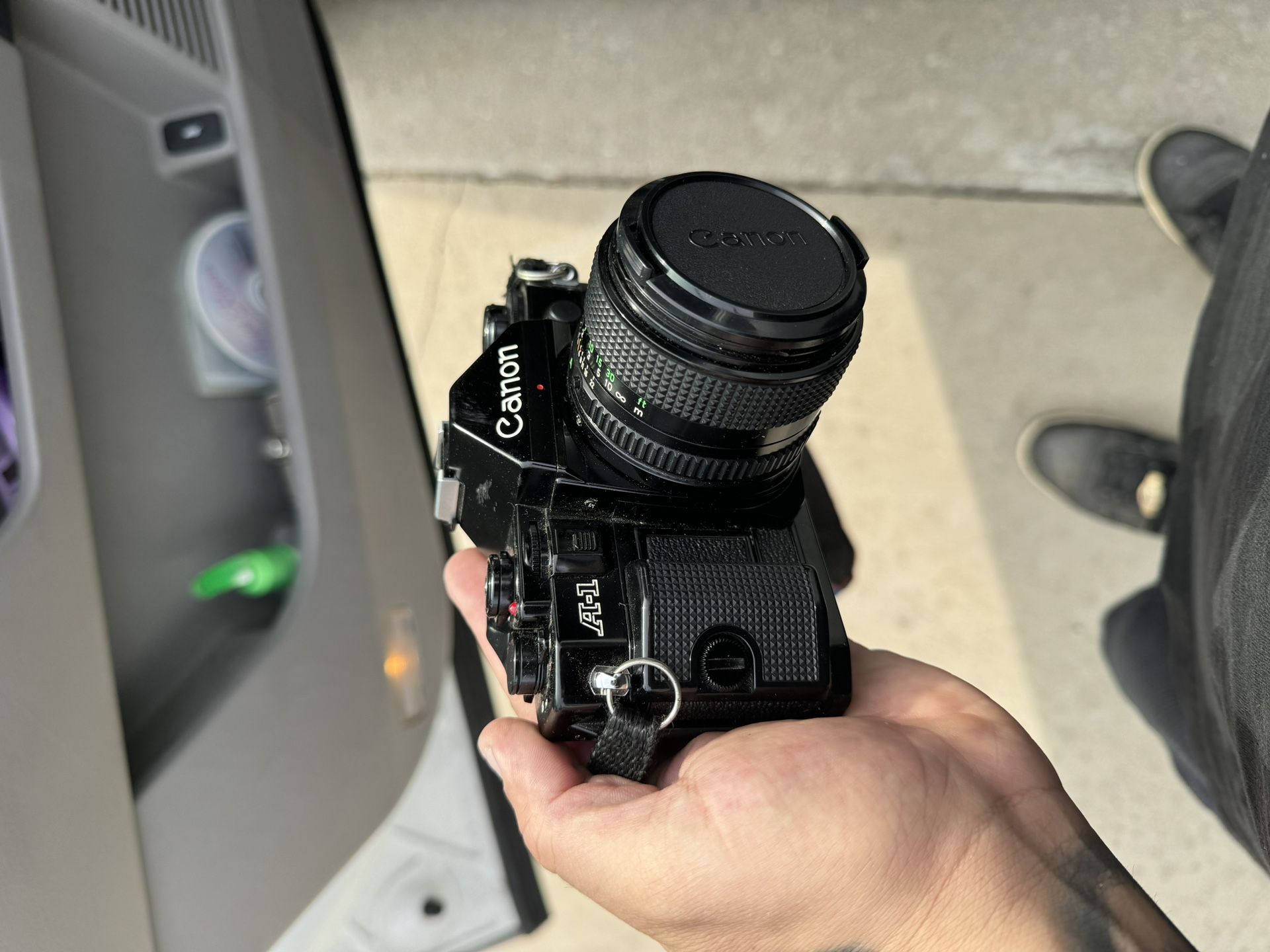 Canon A 1 With 50 MM and 28MM Lens