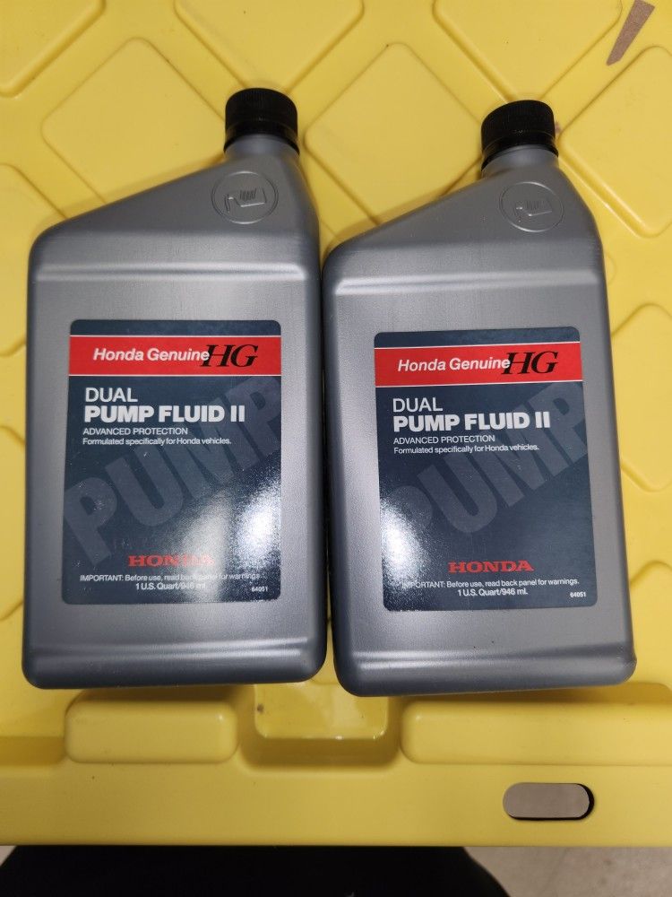 Honda OEM fluids, 0W-20 oil, 2010 CRC oil filter