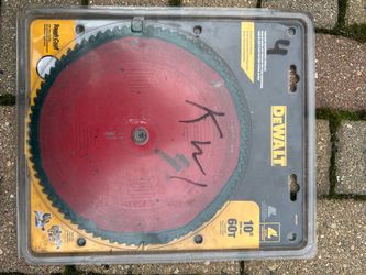 DEWALT 10-Inch 60T Circular Saw Blade
