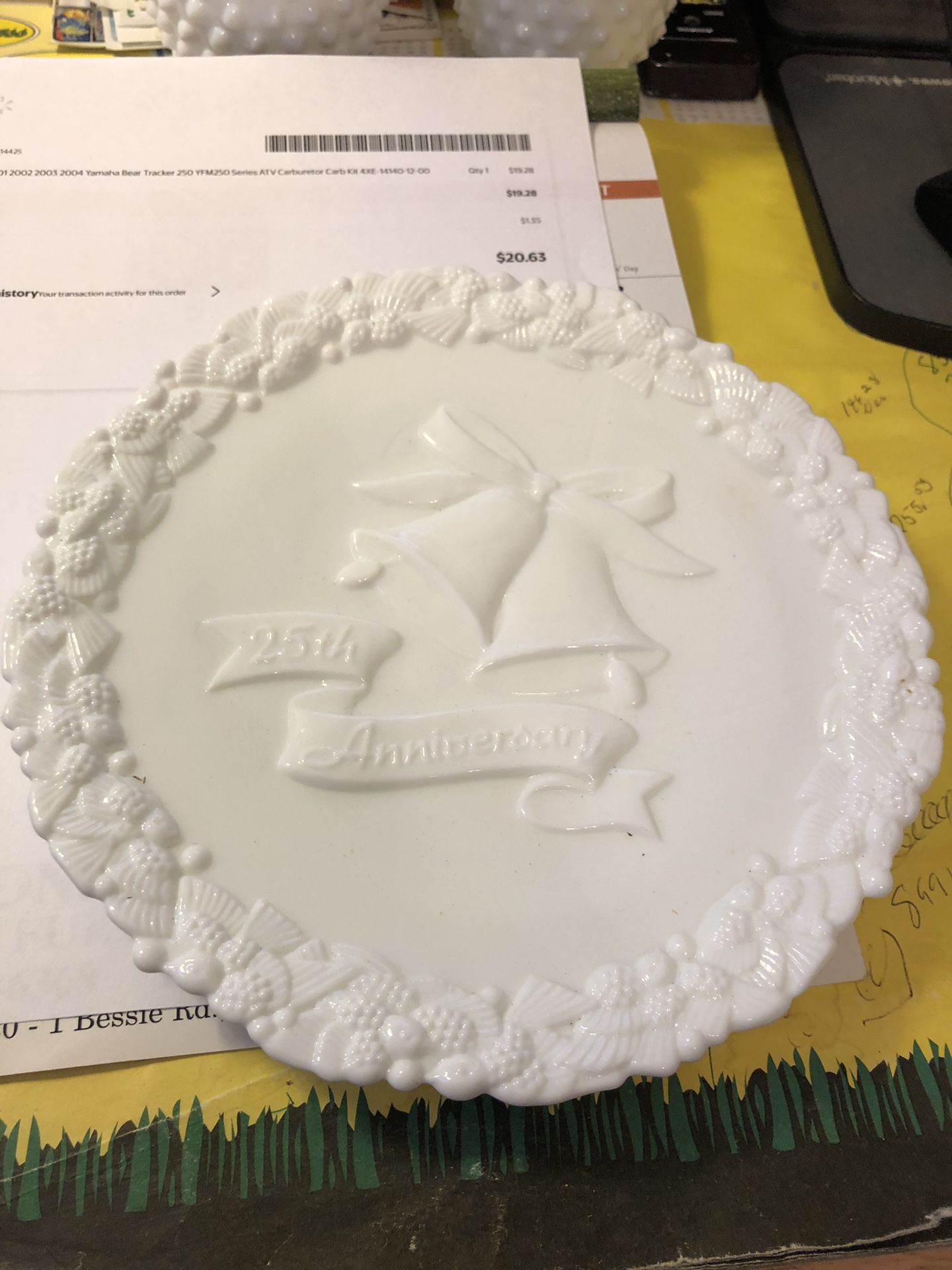Anniversary 25 Year Plate