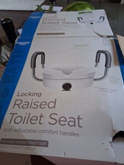 Locking Rasied Toilet Seat