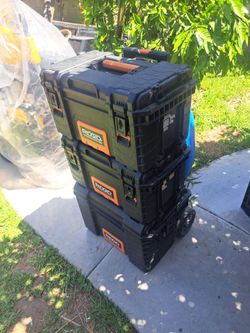 Rigid 3 set rolling box