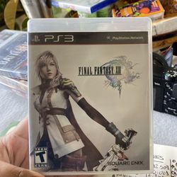 Final Fantasy XIII PS3 No Scratches 