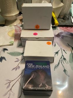 New Zealand SILVER proof KIWI coins- PART 2