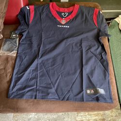 Nike On-Field Houston Texans NFL Players Blank Name Plate Jersey Size 52 - NEW