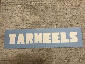 Tarheels Pictures Border Decal