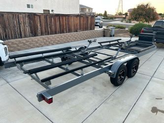 Zieman 4 ski trailer (3 jetski + storage)