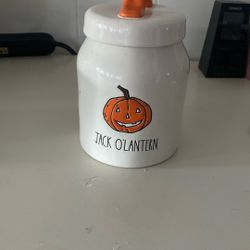 Small jar, cookie jar, sugar, jar, kitchen Halloween