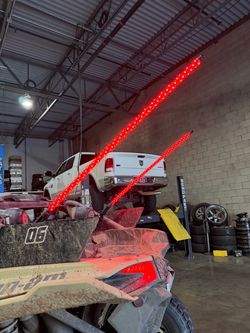 WHIP LIGHT FOR UTV SXS CAN AM RZR KAWASAKI SPEED UTV CFMOTO HONDA YAMAHA ( We Finance)