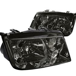 99-05 VolksWagen Jetta  Smoked headlights 