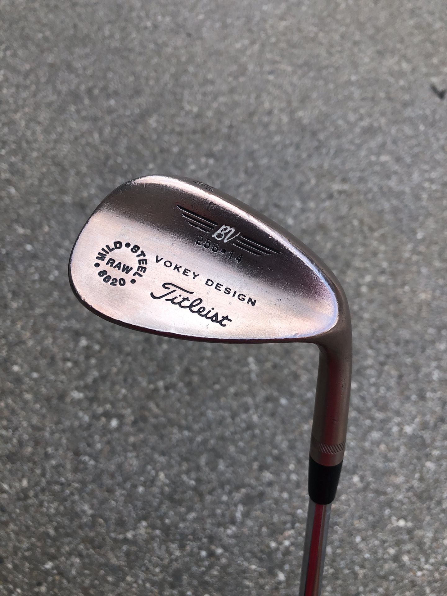 Titleist Vokey Raw 56* 14 Wedge with Steel shaft