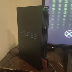 PlayStation 2 Working Condition Comes With Cords And  11 Games 2 Controllers And 8Mb Memory Card