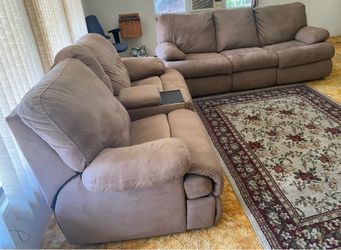 Sofa Bed and Reclining Loveseat