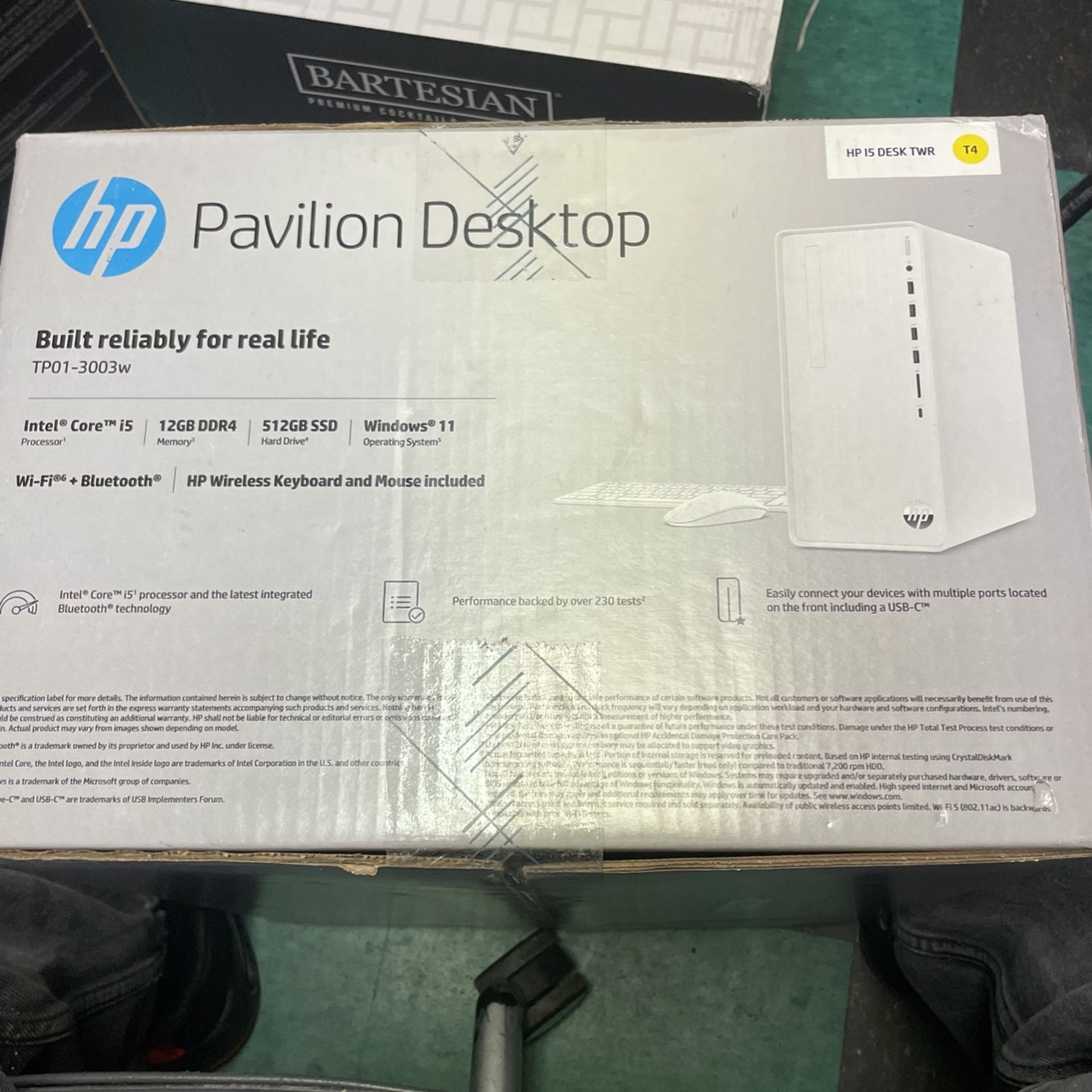 HP pavilion desktop computer sales for 649 at the store