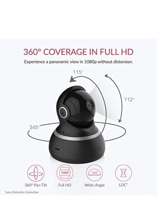 YI 24/7 vídeo surveillance and recording