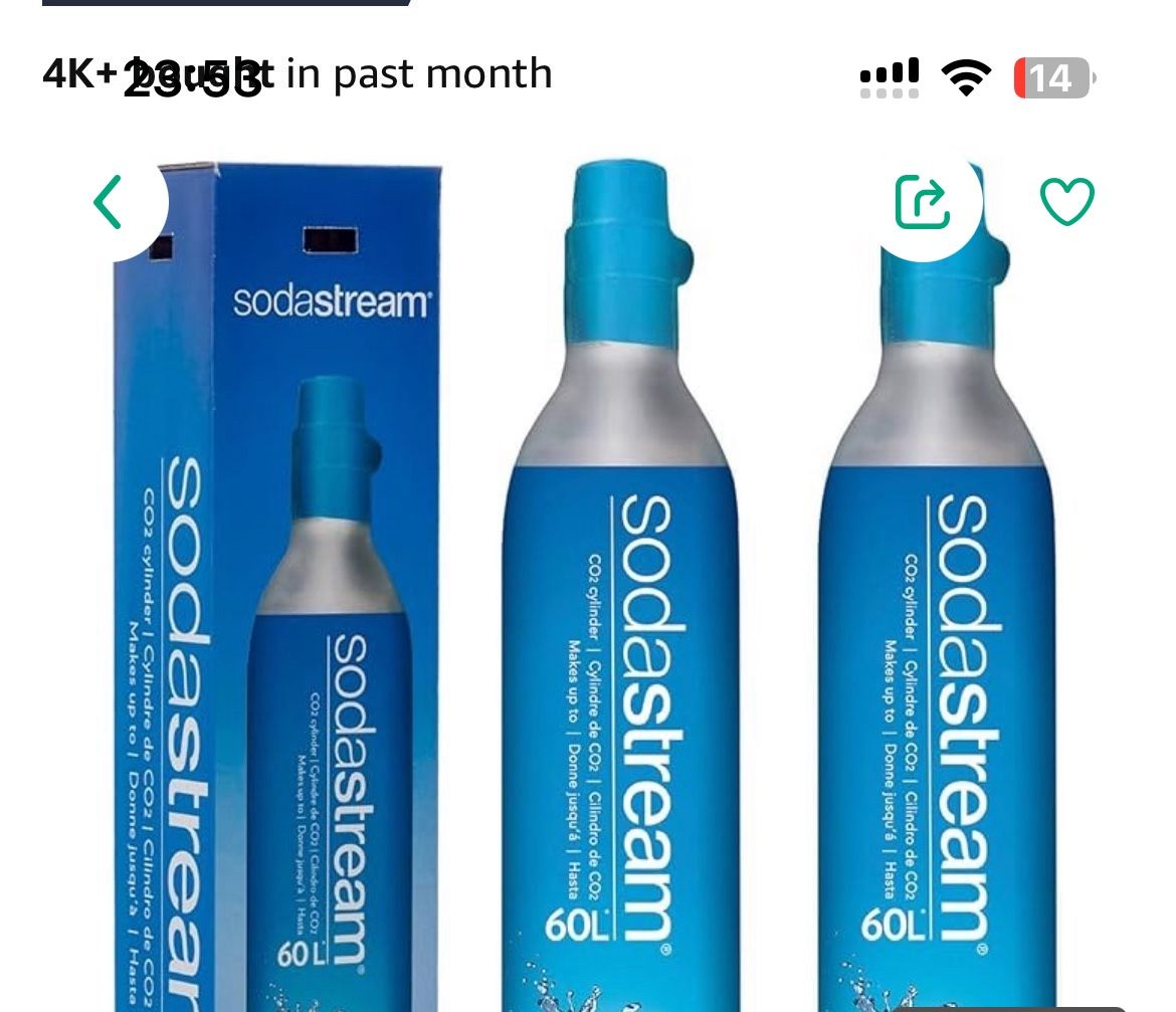 Soda Stream Refills Full