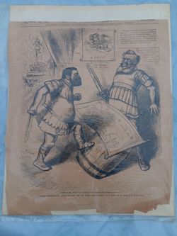Vintage / Antique / Collectible 1879 NewsPaper Page! New York