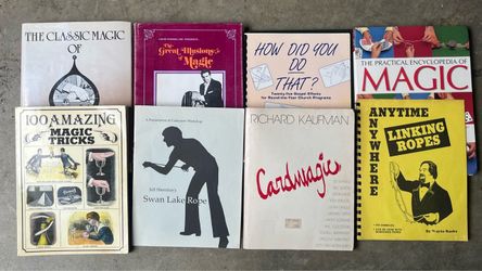 MAGIC BOOKS For Sale