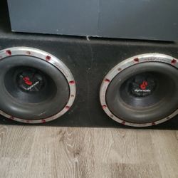 2 10 Inch Digital Audio Subwoofers In Box. $150 Pickup In Oakdale 