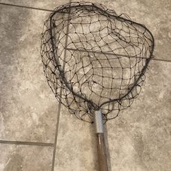 Fishing Net Long Wood Pole