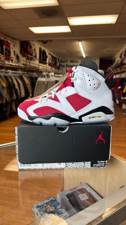 New Jordan 6 Carmine size 9.5