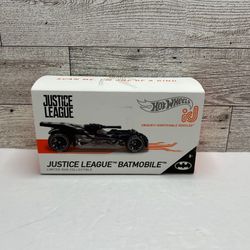 Hot Wheels id Uniquely Identifiable Vehicle Silver / Black ‘2018 Justice League Batmobile / Limited Run Collectible • Die Cast Metal • Made in Malaysi