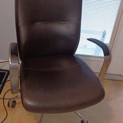 Office Chair, High Back, Adjustable 