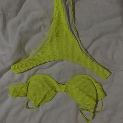 Neon Yellow Bikini