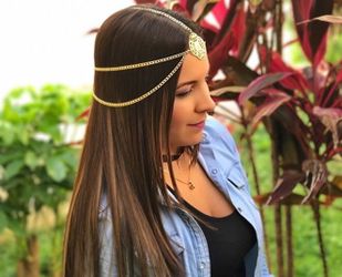 Gold Head Chain