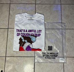 Desto Dubb Cough Syrup Graphic T-Shirt White