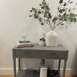 Grey Console Table 