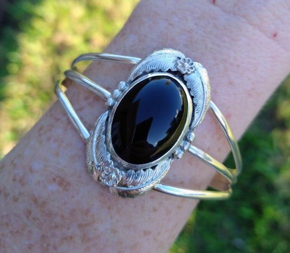 Vintage Sterling Silver Cuff Bracelet