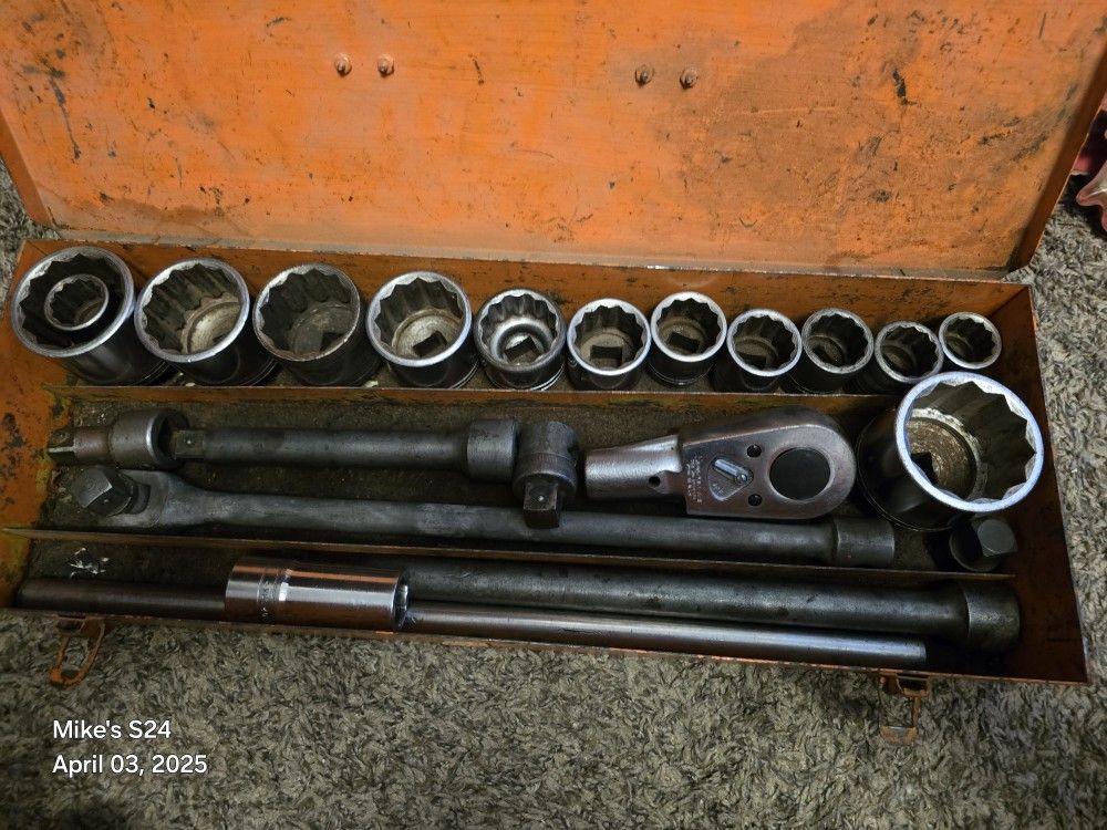 Snap On 3/4 12 Point Socket Set
