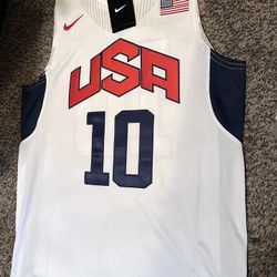 2008 USA Kobe Bryant White Jersey