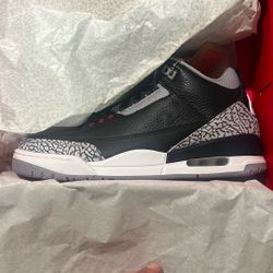 Jordan 3 Black Cement 2018 DS