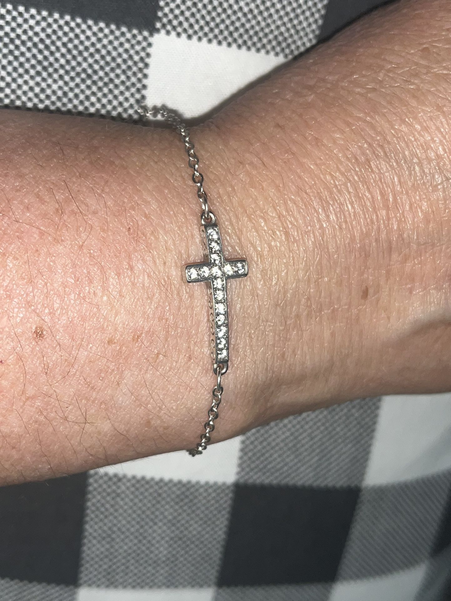 NWT Brighton Starry Night Cross Bracelet