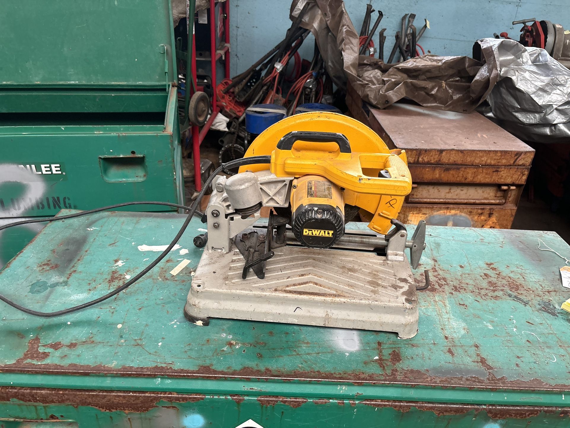 DeWalt D28175 15 amp Cutoff Saw 14” Blades