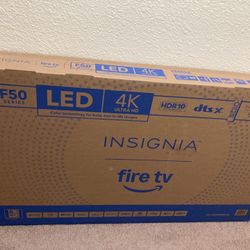 Insignia 43 Inch TV - New