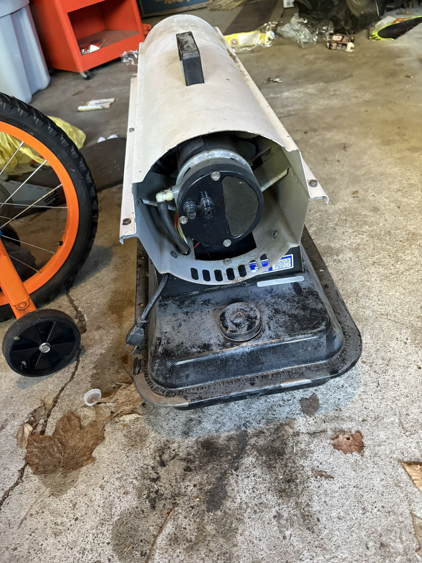 White ReddyHeater Torpedo Heater