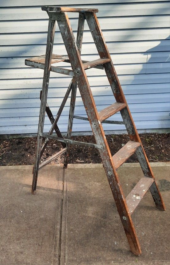 Old Wooden Ladder