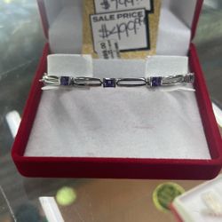 14 K White Gold Bracelet 12 Grams  