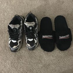 Balenci Slides And Runners 