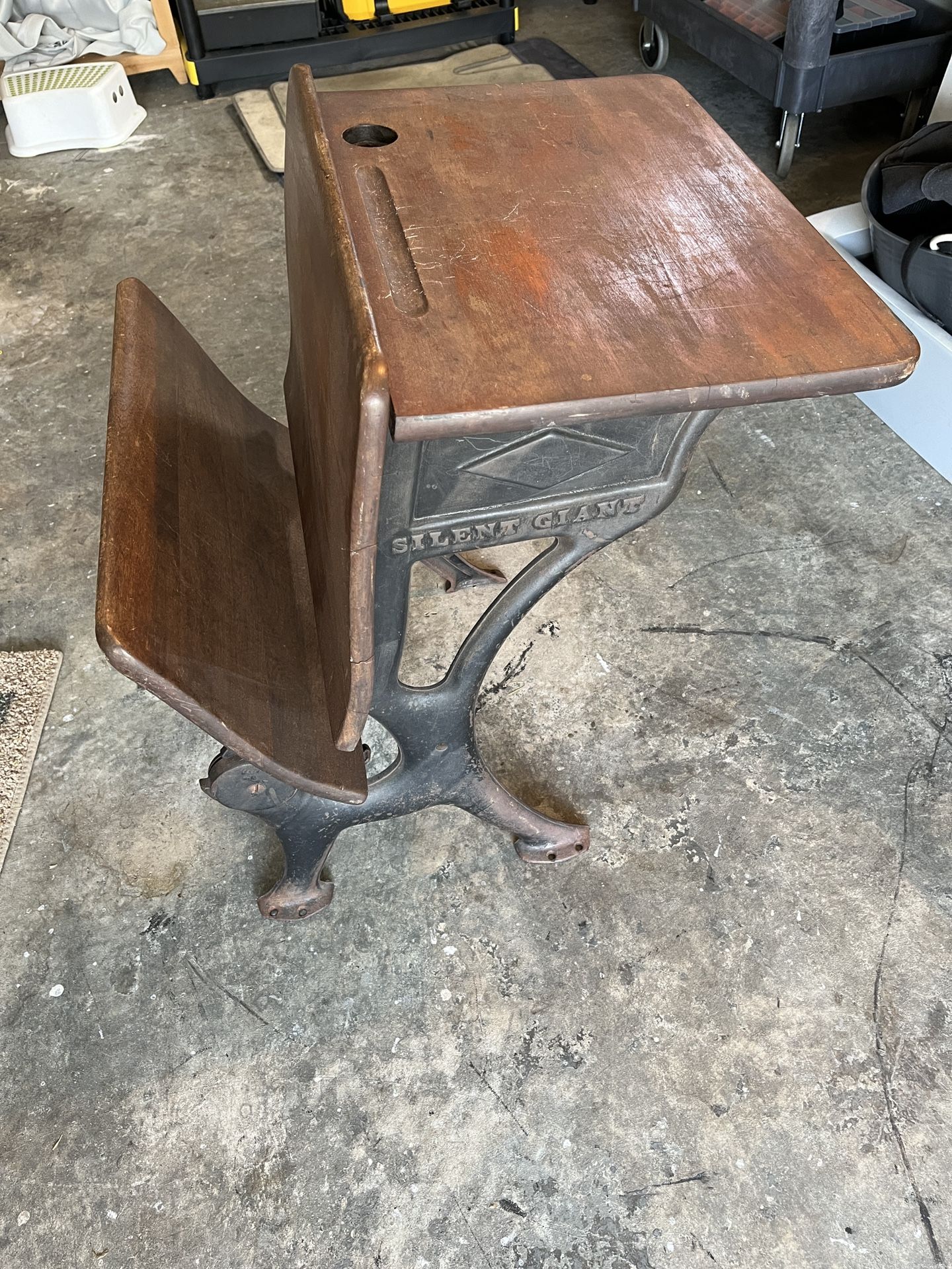Vintage Antique School Desk