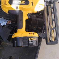 18 V DeWalt  Nailer 