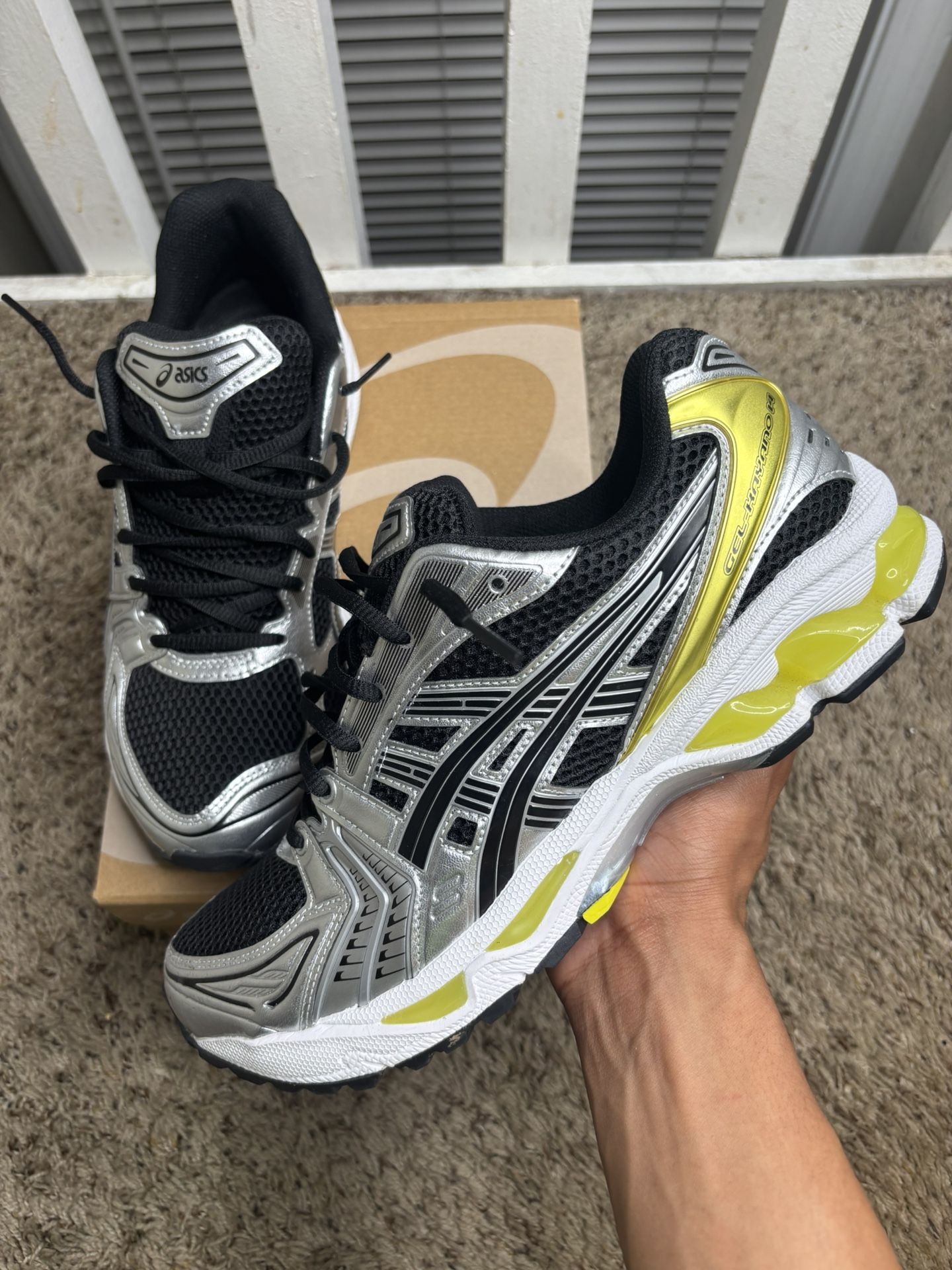 ASICS Gel-Kayano 14 Black Lemon Spark