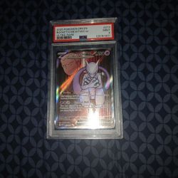 Team Rockets Mewtwo Psa 9