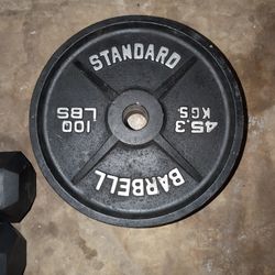 100lb Barbell Plates